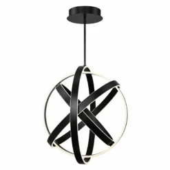 Modern Forms Kinetic 28" Wide Black 4-Light LED Pendant -Outlet The Radiantix Store modern forms kinetic 28 inch wide black 4 light led pendant 45y57views1