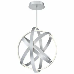 Modern Forms Kinetic 28" Wide Titanium 4-Light LED Pendant