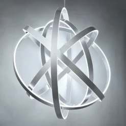 Modern Forms Kinetic 60" Wide Titanium 5-Light LED Pendant -Outlet The Radiantix Store modern forms kinetic 60 inch wide titanium 5 light led pendant 55n31views2