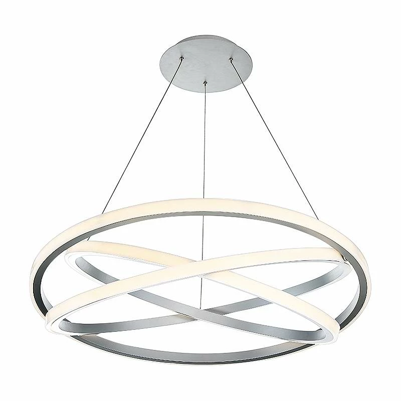 Modern Forms Veloce 38" Wide Titanium 3-Light LED Ring Pendant 3 Modern Forms Veloce 38" Wide Titanium 3-Light LED Ring Pendant
