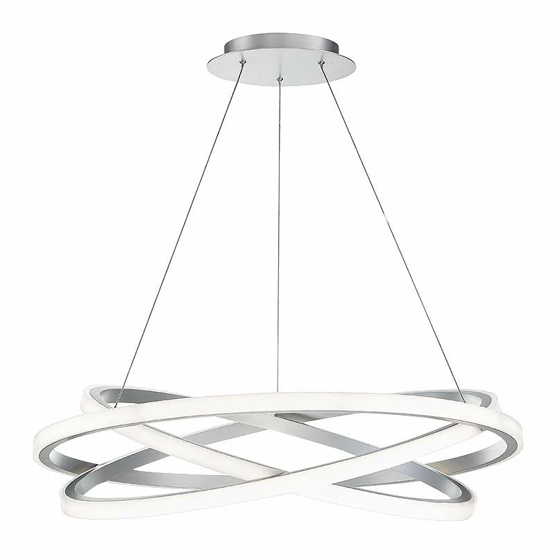 Modern Forms Veloce 38" Wide Titanium 3-Light LED Ring Pendant 4 Modern Forms Veloce 38" Wide Titanium 3-Light LED Ring Pendant - Image 2
