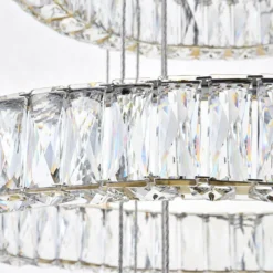 Monroe 25 1/2" Wide Gold And Crystal 5-Tier LED Chandelier 11 Monroe 25 1/2" Wide Gold And Crystal 5-Tier LED Chandelier -Outlet The Radiantix Store monroe 25 and one half inch wide gold and crystal 5 tier led chandelier 78k86views2