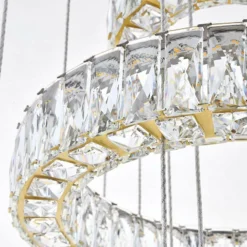 Monroe 25 1/2" Wide Gold And Crystal 5-Tier LED Chandelier 12 Monroe 25 1/2" Wide Gold And Crystal 5-Tier LED Chandelier -Outlet The Radiantix Store monroe 25 and one half inch wide gold and crystal 5 tier led chandelier 78k86views3