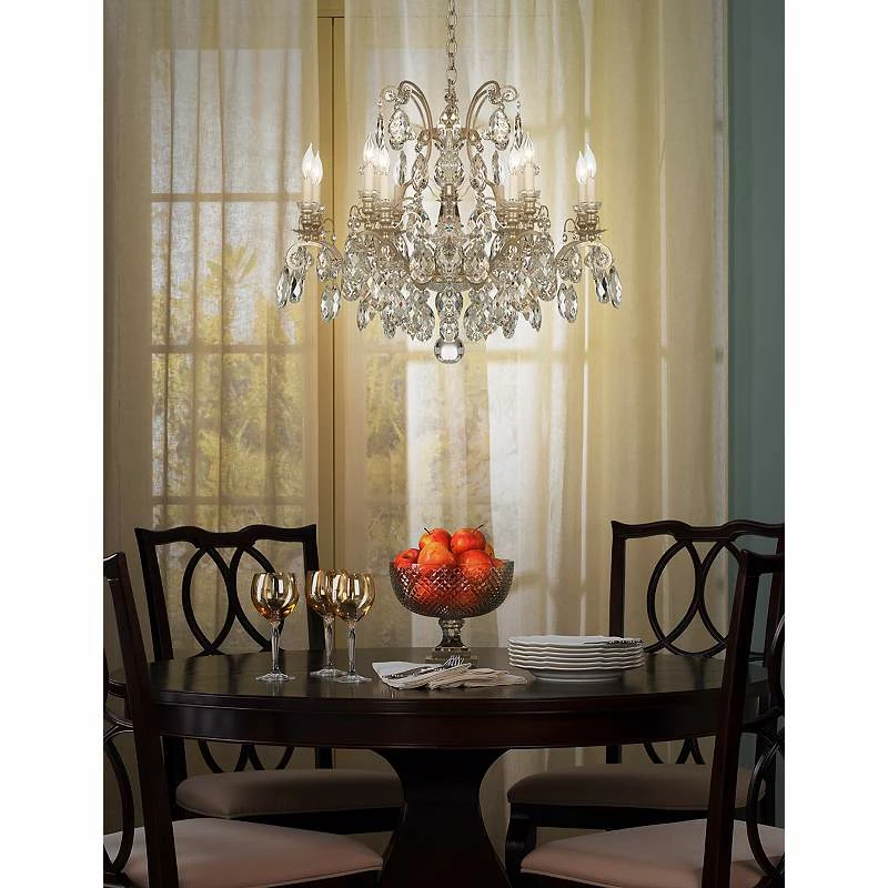 Schonbek Renaissance Collection 33" Traditional Crystal Chandelier 3 Schonbek Renaissance Collection 33" Traditional Crystal Chandelier