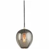 Troy Odyssey 7" Wide Black And Smoked Glass Mini Pendant -Outlet The Radiantix Store odyssey 7 inch wide black and smoked glass mini pendant 8x105