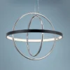 ELAN Orb 21 1/4" Wide Matte Black And Polished Nickel LED Pendant 2 ELAN Orb 21 1/4" Wide Matte Black And Polished Nickel LED Pendant -Outlet The Radiantix Store orb 21 and one quarter inch wide matte black and polished nickel led pendant 69f11cropped