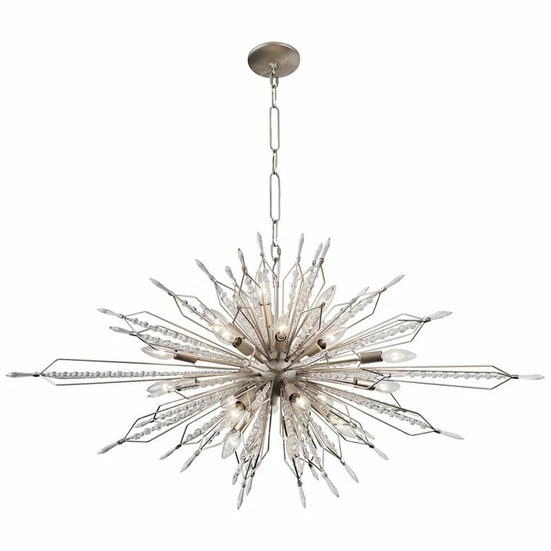 Orbital 48" Wide Gold Dust Oval Kitchen Island Light Pendant 4 Orbital 48" Wide Gold Dust Oval Kitchen Island Light Pendant - Image 2