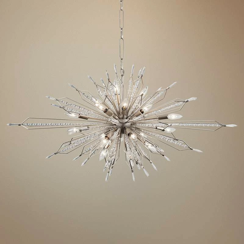 Orbital 48" Wide Gold Dust Oval Kitchen Island Light Pendant 3 Orbital 48" Wide Gold Dust Oval Kitchen Island Light Pendant