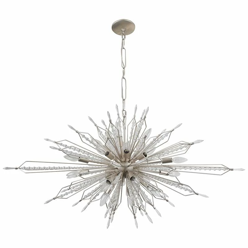 Orbital 48" Wide Gold Dust Oval Kitchen Island Light Pendant 5 Orbital 48" Wide Gold Dust Oval Kitchen Island Light Pendant - Image 3