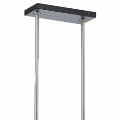 Orion 38 1/2" Wide Matte Black 6-Light Island Chandelier -Outlet The Radiantix Store orion 38 and one half inch wide matte black 6 light island chandelier 858h1views2