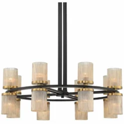 Palais 35 1/2" Wide Matte Black Brass 16-Light Chandelier 10 Palais 35 1/2" Wide Matte Black Brass 16-Light Chandelier -Outlet The Radiantix Store palais 35 and one half inch wide matte black brass 16 light chandelier 668c2