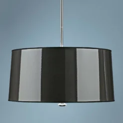 Penelope 25 1/2" Wide Black Pendant Light By Robert Abbey
