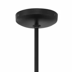 Pilson 4 1/2" Wide Matte Black LED Mini Pendant -Outlet The Radiantix Store pilson 4 and one half inch wide matte black led mini pendant 615r0views2