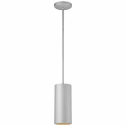 Pilson 4 1/2" Wide Satin LED Mini Pendant -Outlet The Radiantix Store pilson 4 and one half inch wide satin led mini pendant 618r0views3