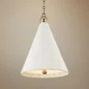 Plaster No.1 15" Wide Aged Brass Pendant Light -Outlet The Radiantix Store plaster no 1 15 inch wide aged brass pendant light 65e29cropped