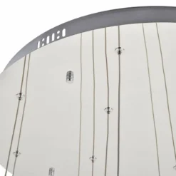 Polaris 24" Wide Chrome And Crystal LED Multi Light Pendant -Outlet The Radiantix Store polaris 24 inch wide chrome and crystal led multi light pendant 77e00views2