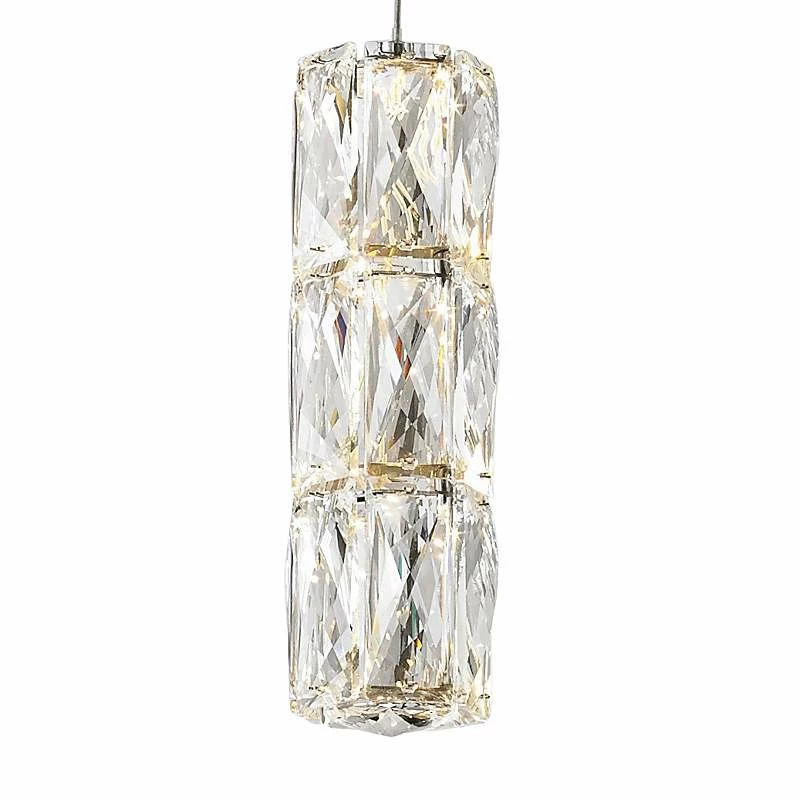 Polaris 27 1/2" Wide Chrome Crystal LED Multi Light Pendant 5 Polaris 27 1/2" Wide Chrome Crystal LED Multi Light Pendant - Image 3