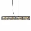 Polia 27" Wide Black Metal 4-Light Island Chandelier -Outlet The Radiantix Store polia 27 inch wide black metal 4 light island chandelier 660p5