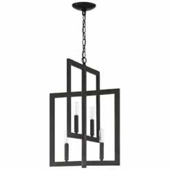 Portrait 15 1/2" Wide Espresso 4-Light Foyer Pendant -Outlet The Radiantix Store portrait 15 and one half inch wide espresso 4 light foyer pendant 65g26views2