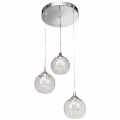 Possini Euro 14 1/2" Wide Encircled Crystal Globe Multi-Light Pendant -Outlet The Radiantix Store possini euro 14 and one half inch wide encircled crystal globe multi light pendant 59774views3