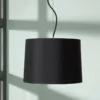 Possini Euro 14" Wide Modern Black Drum Pendant Light -Outlet The Radiantix Store possini euro 14 inch wide modern black drum pendant light 30j83cropped