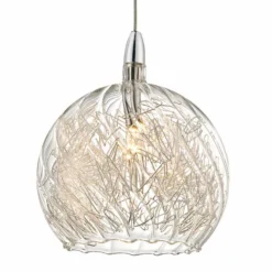 Possini Euro 4 1/2" Wide Swirl Wire Glass Mini Pendant Light 14 Possini Euro 4 1/2" Wide Swirl Wire Glass Mini Pendant Light -Outlet The Radiantix Store possini euro 4 and one half inch wide swirl wire glass mini pendant light v8381views3
