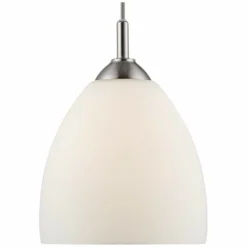 Possini Euro 9" Wide Opal Glass Plug-In Swag Style Mini Pendant -Outlet The Radiantix Store possini euro 9 inch wide opal glass plug in swag style mini pendant v4624views1