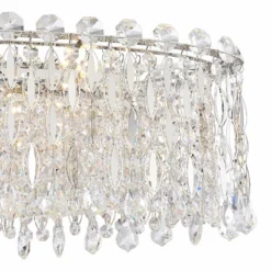 Possini Euro Alyssa 36 1/2" Wide Crystal LED Oval Pendant Chandelier -Outlet The Radiantix Store possini euro alyssa 36 and one half inch wide crystal led oval pendant chandelier 64r71views1