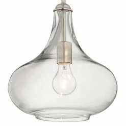 Possini Euro Belford 11" Brushed Nickel Handcrafted Glass Mini Pendant 11 Possini Euro Belford 11" Brushed Nickel Handcrafted Glass Mini Pendant -Outlet The Radiantix Store possini euro belford 11 inch brushed nickel handcrafted glass mini pendant 42e08views1