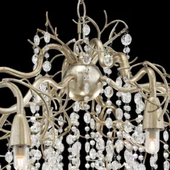 Possini Euro Branches 31" Wide Silver Champagne Chandelier -Outlet The Radiantix Store possini euro branches 31 inch wide silver champagne chandelier v8455views2