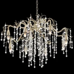 Possini Euro Branches 31" Wide Silver Champagne Chandelier -Outlet The Radiantix Store possini euro branches 31 inch wide silver champagne chandelier v8455views3