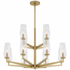 Possini Euro Byzantium 35" Wide Gold 12-Light Modern Luxe Chandelier -Outlet The Radiantix Store possini euro byzantium 35 inch wide gold 12 light modern luxe chandelier 315n1views4