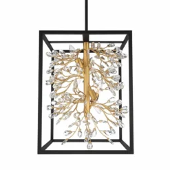 Possini Euro Carrine 15 1/4" Wide Black And Gold 4-Light Pendant Light -Outlet The Radiantix Store possini euro carrine 15 and one quarter inch wide black and gold 4 light pendant light 71f56views1