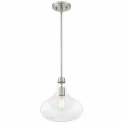 Possini Euro Cecil 11" Wide Brushed Nickel Mini Pendant 12 Possini Euro Cecil 11" Wide Brushed Nickel Mini Pendant -Outlet The Radiantix Store possini euro cecil 11 inch wide brushed nickel mini pendant 45c66views3