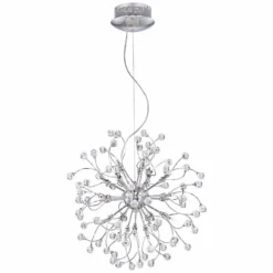 Possini Euro Crystal Fizz 24-Light Contemporary Pendant -Outlet The Radiantix Store possini euro crystal fizz 24 light contemporary pendant t1373views1