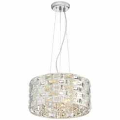 Possini Euro Crystal Rain 15 1/2" Wide Chrome LED Pendant 14 Possini Euro Crystal Rain 15 1/2" Wide Chrome LED Pendant -Outlet The Radiantix Store possini euro crystal rain 15 and one half inch wide chrome led pendant 63c68views4