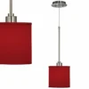 Possini Euro Design 7" Wide Textured Faux Silk Red Mini Pendant Light 2 Possini Euro Design 7" Wide Textured Faux Silk Red Mini Pendant Light -Outlet The Radiantix Store possini euro design 7 inch wide textured faux silk red mini pendant light 9k750cropped