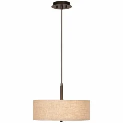 Possini Euro Design Cream Drum 16" W Pendant Light -Outlet The Radiantix Store possini euro design cream drum 16 inch w pendant light v2821views2