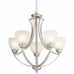 Possini Euro Design Milbury Five Light 24" Wide Chandelier -Outlet The Radiantix Store possini euro design milbury five light 24 inch wide chandelier p0338