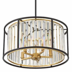 Possini Euro Design Milne 20" Wide Crystal Drum Pendant Light -Outlet The Radiantix Store possini euro design milne 20 inch wide crystal drum pendant light 64r91views3