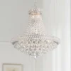 Possini Euro Diana 20" Wide Nickel Crystal Chandelier -Outlet The Radiantix Store possini euro diana 20 inch wide nickel crystal chandelier 378m2cropped