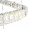 Possini Euro Ellyria 30 3/4" Twirling Crystal Modern LED Pendant Light