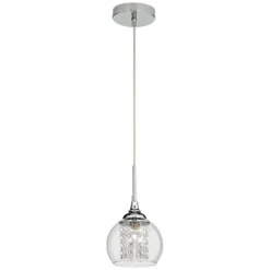 Possini Euro Encircled 6" Wide Crystal Glass Modern LED Mini Pendant 13 Possini Euro Encircled 6" Wide Crystal Glass Modern LED Mini Pendant -Outlet The Radiantix Store possini euro encircled 6 inch wide crystal glass modern led mini pendant 90454views3