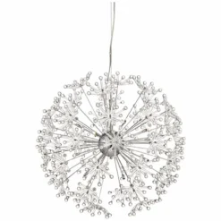 Possini Euro Felicity 25 1/2" Wide Modern Chrome Flower Light Pendant 9 Possini Euro Felicity 25 1/2" Wide Modern Chrome Flower Light Pendant -Outlet The Radiantix Store possini euro felicity 25 and one half inch wide modern chrome flower light pendant 2t049