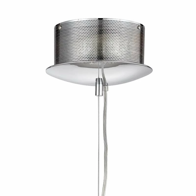 Possini Euro Felicity 25 1/2" Wide Modern Chrome Flower Light Pendant 7 Possini Euro Felicity 25 1/2" Wide Modern Chrome Flower Light Pendant - Image 5