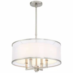 Possini Euro Glover 21" Wide Brushed Nickel 4-Light Modern Pendant 13 Possini Euro Glover 21" Wide Brushed Nickel 4-Light Modern Pendant -Outlet The Radiantix Store possini euro glover 21 inch wide brushed nickel 4 light modern pendant 44x35views3