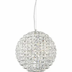 Possini Euro Gorgo 12" Wide Chrome And Crystal Modern Mini Pendant 9 Possini Euro Gorgo 12" Wide Chrome And Crystal Modern Mini Pendant -Outlet The Radiantix Store possini euro gorgo 12 inch wide chrome and crystal modern mini pendant 15c00