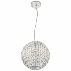 Possini Euro Gorgo 12" Wide Chrome And Crystal Modern Mini Pendant 11 Possini Euro Gorgo 12" Wide Chrome And Crystal Modern Mini Pendant -Outlet The Radiantix Store possini euro gorgo 12 inch wide chrome and crystal modern mini pendant 15c00views2