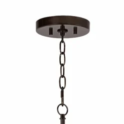 Possini Euro Gray Faux Silk Ava 6-Light Bronze Pendant Chandelier -Outlet The Radiantix Store possini euro gray faux silk ava 6 light bronze pendant chandelier 9v433views1