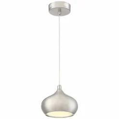 Possini Euro Holland 7 1/2" Wide Satin Nickel Modern LED Mini Pendant 13 Possini Euro Holland 7 1/2" Wide Satin Nickel Modern LED Mini Pendant -Outlet The Radiantix Store possini euro holland 7 and one half inch wide satin nickel modern led mini pendant 9j289views4